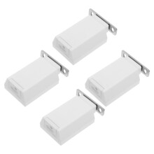 20Stk Weißer Magnetischer Drücker Für Schwere Holztüren Und Schränke