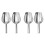 2Sets Hochwertige Eislöffel Silber Für Buffet Und Haustiere 2