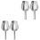 2Sets Hochwertige Eislöffel Silber Für Buffet Und Haustiere 3