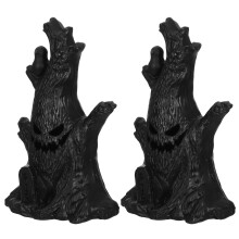 4Stk Spukbaum Lampe Halloween Plastik Für Und Hausdeko
