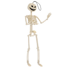 3Stk Realistisches Halloween Skelett Aus Kunststoff Beige