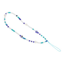 4Stk Phone Strap Glasperlen Handyarmband Evil Eye Schutzanhänger