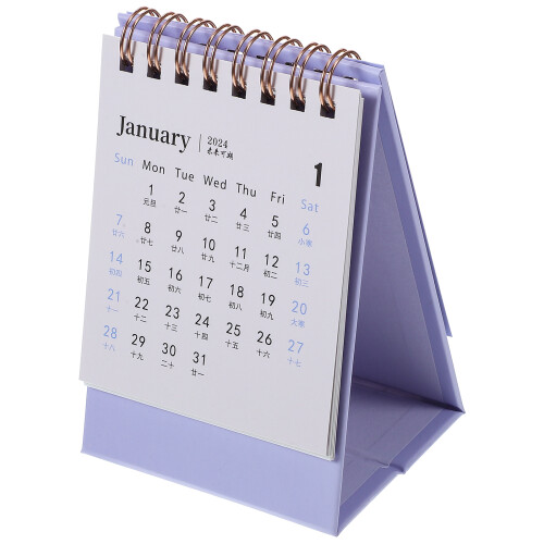 2Stk Office Kalender Stehend Organizer Zubehör 2