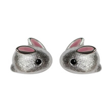2Stk Woman Earring Silber Modeschmuck Für Feier