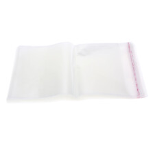 200Stk Mehrzweck Kleideraufbewahrung Beutel Transparent Selbstklebend