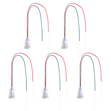 20Stk E10 Bulb Holder Kupfer Fassung Bunt Langlebig Robust