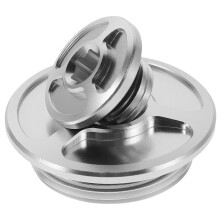 6Pcs Alloy Motorcycle Crankcase Cap Bolt Kit Silver Engine Accessories