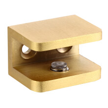 4Stk Goldene Regalclips Kupfer Robust Für Und Glasregale