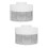 2Stk ABS Make Up Pinselhalter Transparente Aufbewahrung 8