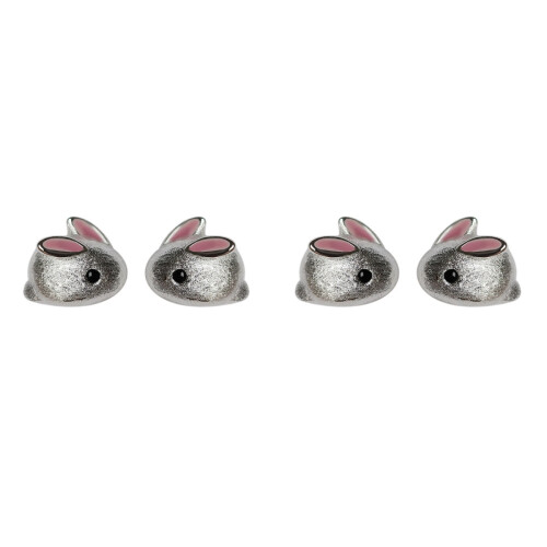 2Stk Woman Earring Silber Modeschmuck Für Feier 1