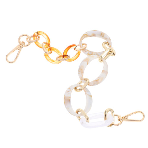2Stk DIY Acryl Kette Retro Stil Bag Strap