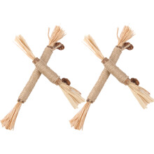 20Stk Holz Katzenspielzeug Robust Für Große Und Kätzchen Bunt