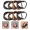 16Stk Ponytail Haargummis Elastisch Bunt Für & Angenehm 8