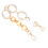 2Stk DIY Acryl Kette Retro Stil Bag Strap 3