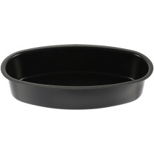 5Stk Multifunktionale Carbonstahl Backform, Oval, Ideal Für Zuhause