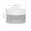 2Stk ABS Make Up Pinselhalter Transparente Aufbewahrung 9