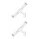 2Stk Achat Perlen Uhrenband Weiß Strap Langlebig 9