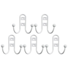 15Stk Metall Wandhaken Weiß Für Zuhause Langlebig Kratzfrei Design