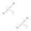 2Stk Achat Perlen Uhrenband Weiß Strap Langlebig 3