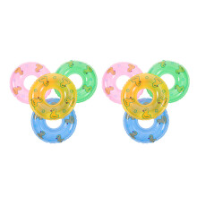 24Stk PVC Schwimmringe Mini Bad Spielzeug Kinder Deko