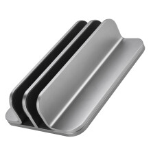2Stk Laptop Vertikalständer Aluminium Desktop Halterung Robust