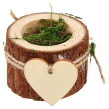 2Stk Holz Ringbox Rustikal Ringhalter Kompakt Für Verlobung Hochzeit