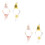 4Stk Transparente Buchseitenhalter Lesering Lesefingerhalter 6