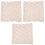 3Stk Langlebige Sofakissenhüllen Beige Mit Einfachem Design 3