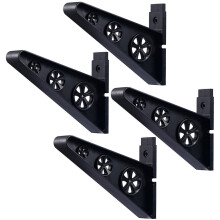 2Stk Skateboardhalter Wandmontage Stabile PP Aufbewahrung