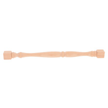 2Stk Unbehandelte Holzpfosten Römische Säule Beige Für Treppengeländer