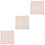 3Stk Langlebige Sofakissenhüllen Beige Mit Einfachem Design 5