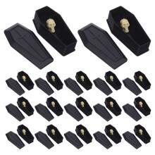 40Sets Mini Totenkopf Deko Plastik Bunt Für Halloween Party