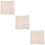 3Stk Langlebige Sofakissenhüllen Beige Mit Einfachem Design 9