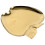 4Stk Goldenes Schmucktablett Obstform Schmuckdisplay 1