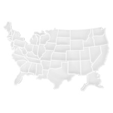 4Stk Usa Map Puzzle Epoxidharz Form Silikonform Für Einfaches Basteln