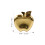4Stk Goldenes Schmucktablett Obstform Schmuckdisplay 10