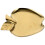 4Stk Goldenes Schmucktablett Obstform Schmuckdisplay 2
