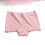 2Stk Damen Slips Rosa Mittelbund Elastisch Bequeme Unterhose 10