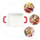 2Stk Rotes Backblech, Design Für Hausgebrauch 6
