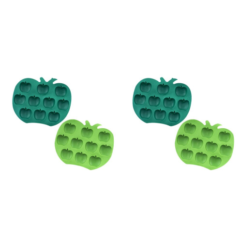 2Stk Eiswürfelform Bunt Eiswürfelbehälter Für DIY Tool 1