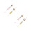 4Stk Exquisites Eisen Hänge- DIY 3