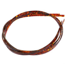 4Stk Braune Gitarren Purfling Strip, Zubehör Für Gitarren Und Ukulelen