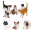 10Stk Katzen Figuren Set Für Garten Und 10