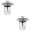 2Stk Waschbecken Ablaufstopper Robust Mit Anti-Haar Filter 8