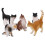 10Stk Katzen Figuren Set Für Garten Und 11