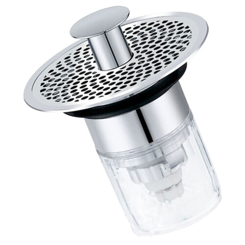 2Stk Waschbecken Ablaufstopper Robust Mit Anti-Haar Filter 1