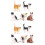 10Stk Katzen Figuren Set Für Garten Und 5