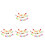 4Sets Wiederverwendbare Back to School Papierflaggen 8