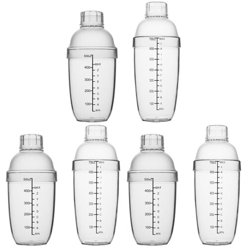 3Sets Gefriersicherer Milchtee Shaker Mit Und Bar Design 1