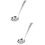 2Stk Silberner Mit Extra Langem Griff 8